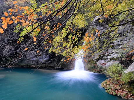 Urederra River Spring